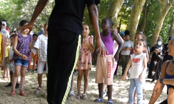 Stage intergénérationnel au Parc de la Légion d’Honneur, Saint-Denis